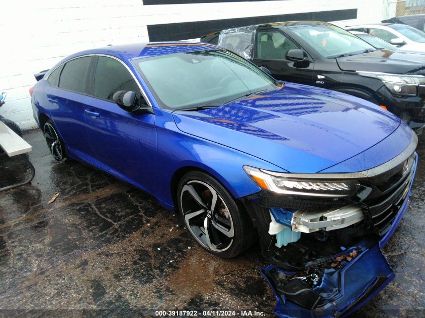 1HGCV1F35MA075218 | 2021 HONDA ACCORD