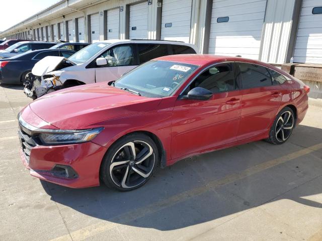 1HGCV1F36NA042763 | 2022 Honda accord sport