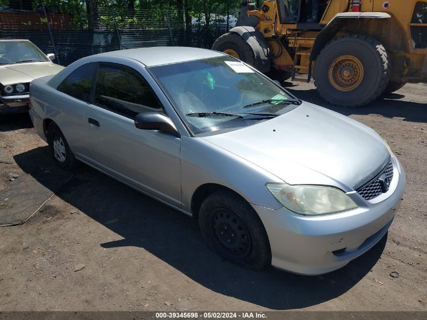 1HGEM22115L011656 | 2005 HONDA CIVIC