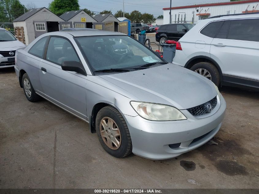 1HGEM22165L019073 | 2005 HONDA CIVIC