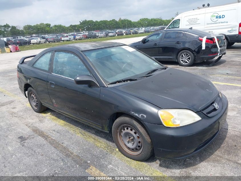 1HGEM22662L005004 | 2002 HONDA CIVIC