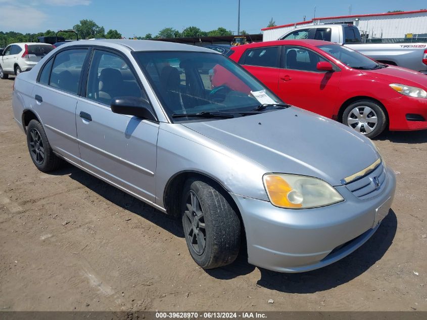 1HGES16591L070347 | 2001 HONDA CIVIC