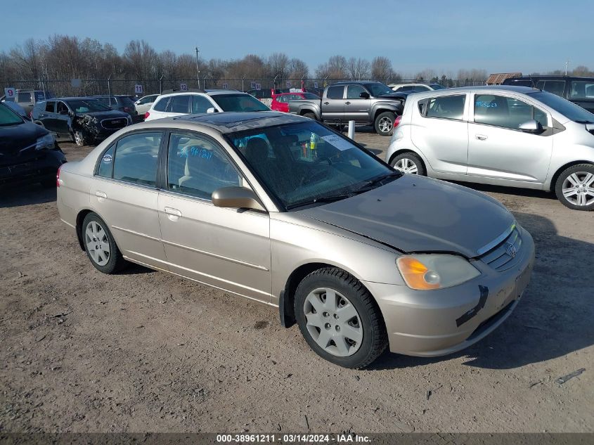 1HGES25791L033050 | 2001 HONDA CIVIC