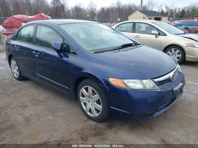 1HGFA16537L005784 | 2007 HONDA CIVIC