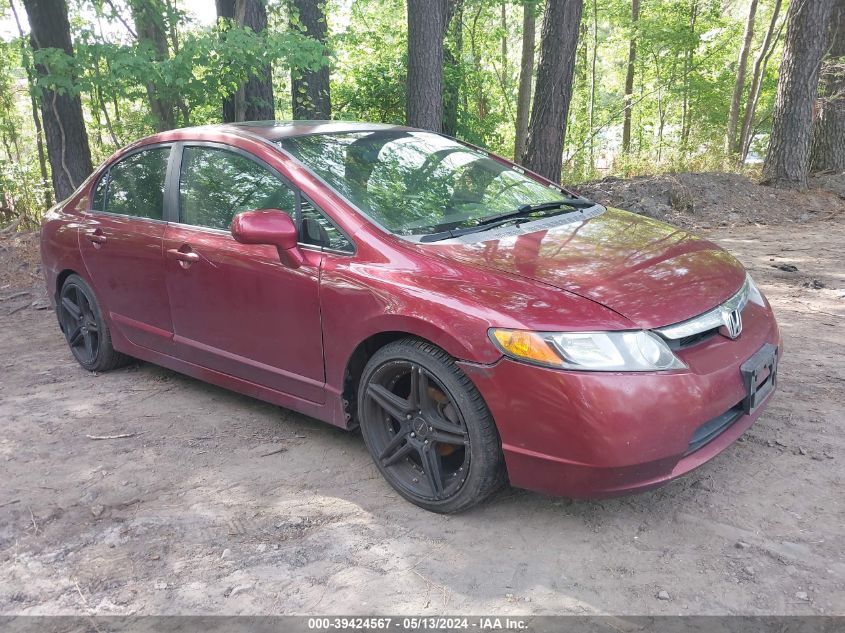 1HGFA16808L053092 | 2008 HONDA CIVIC