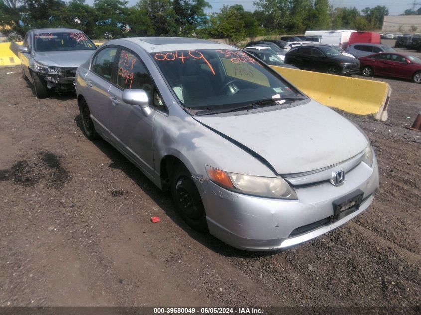 1HGFA16868L083276 | 2008 HONDA CIVIC