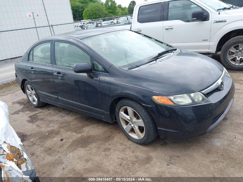 1HGFA168X6L078434 | 2006 HONDA CIVIC