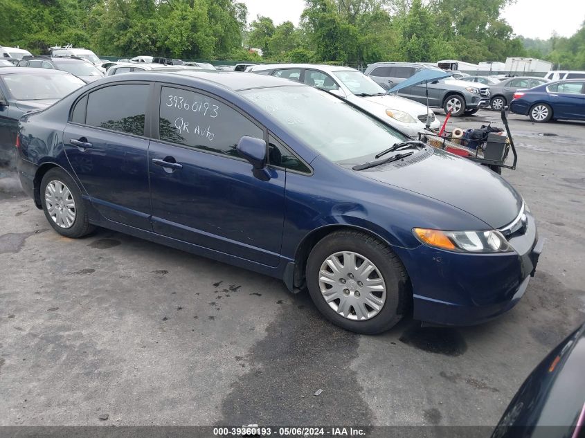 1HGFA46568L000985 | 2008 HONDA CIVIC