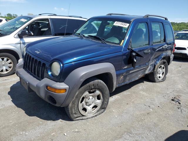 1J4GL48K84W119334 | 2004 Jeep liberty sport