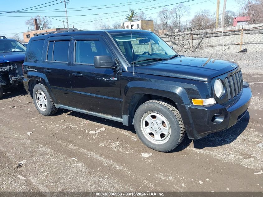 1J4NF2GB9AD500332 | 2010 JEEP PATRIOT