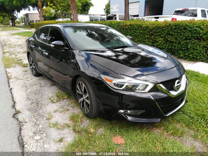 1N4AA6AP0GC903313 | 2016 NISSAN MAXIMA