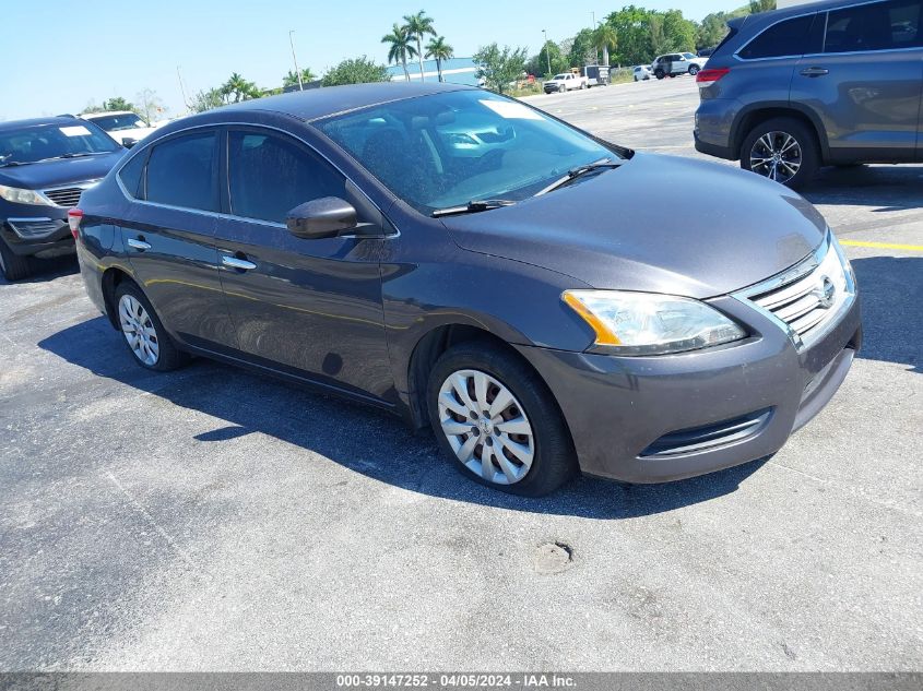 1N4AB7AP5EN853190 | 2014 NISSAN SENTRA