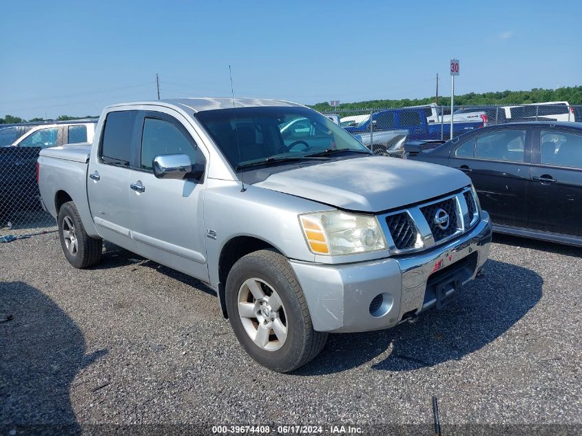 1N6AA07B74N581513 | 2004 NISSAN TITAN