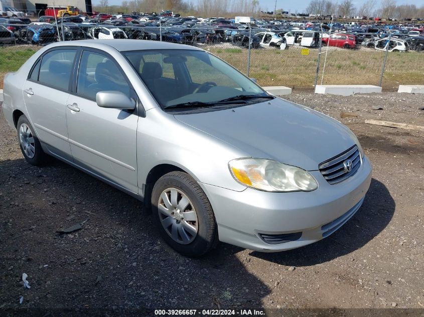 1NXBR32E43Z127769 | 2003 TOYOTA COROLLA