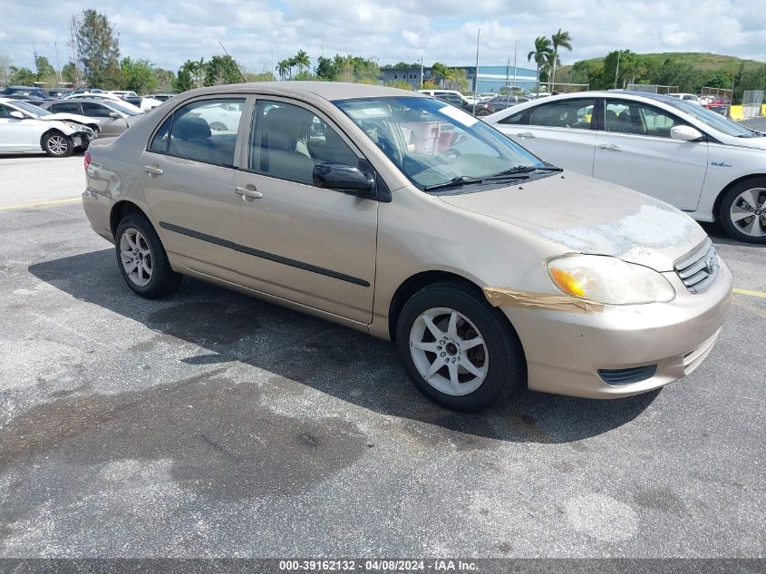 1NXBR32E44Z269878 | 2004 TOYOTA COROLLA