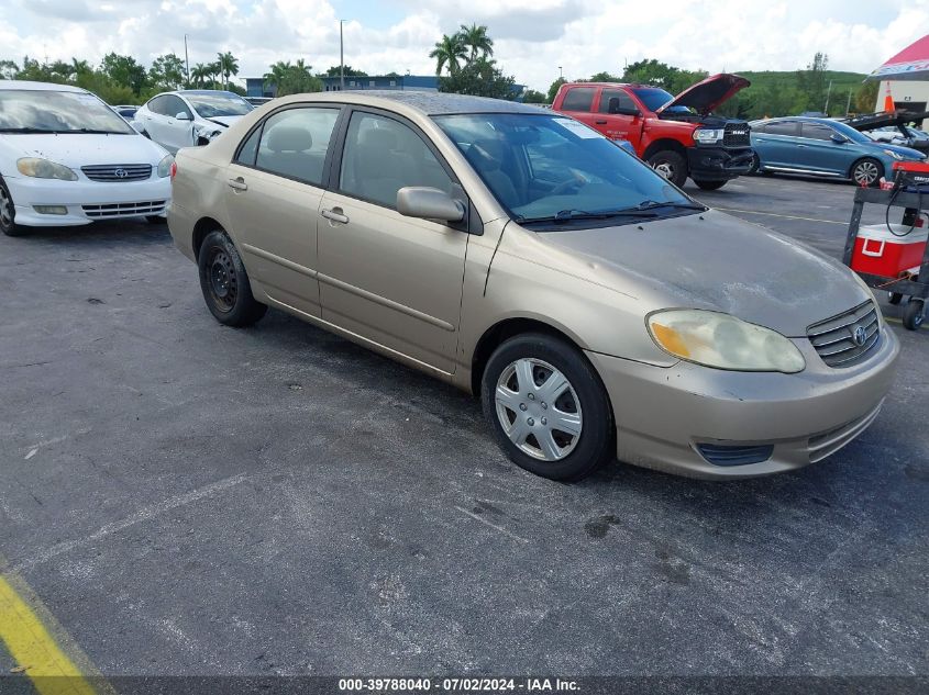 1NXBR32E64Z279019 | 2004 TOYOTA COROLLA