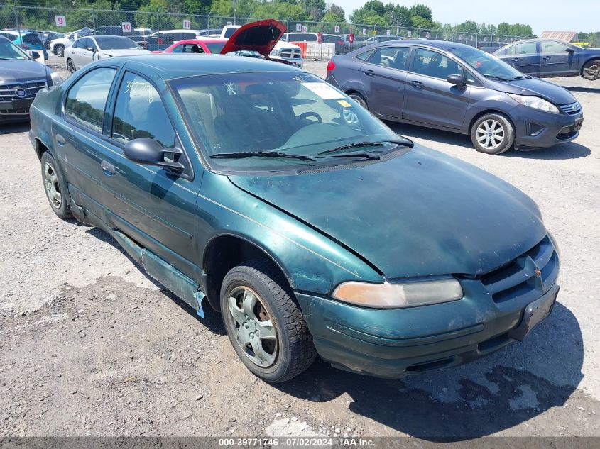 1P3EJ46X6WN141102 | 1998 PLYMOUTH BREEZE