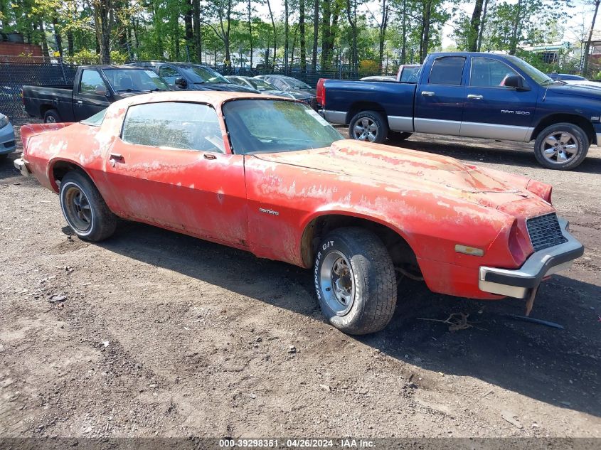 1S87U7L619705     | 1977 CHEVROLET CAMARO