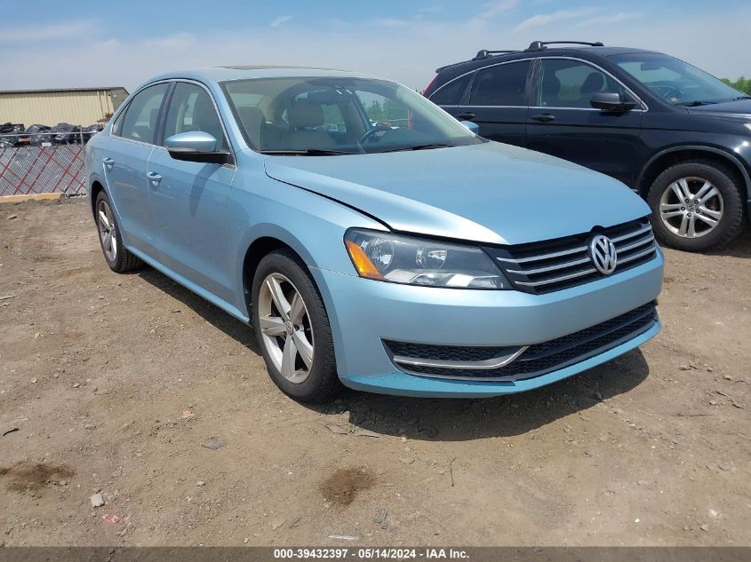 1VWBH7A39DC021160 | 2013 VOLKSWAGEN PASSAT