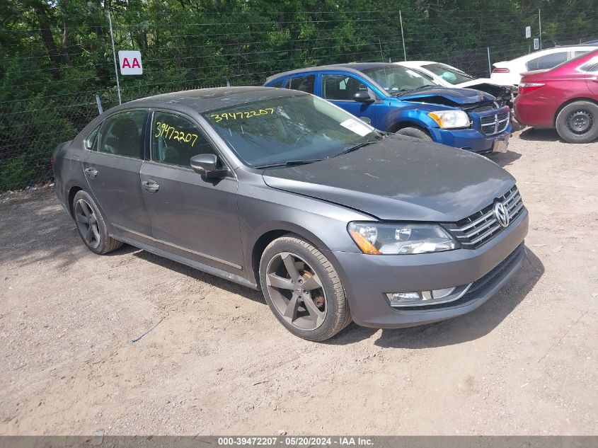 1VWBN7A34DC144275 | 2013 VOLKSWAGEN PASSAT