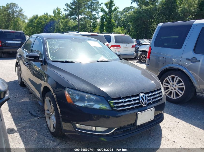 1VWBN7A38DC009848 | 2013 VOLKSWAGEN PASSAT