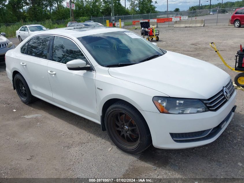 1VWBS7A33EC116221 | 2014 VOLKSWAGEN PASSAT