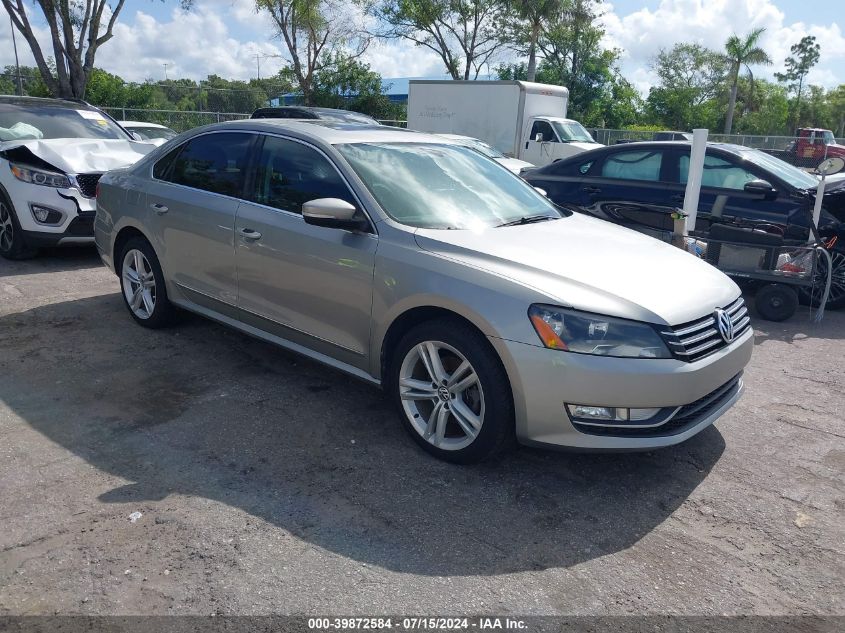 1VWCN7A31DC093256 | 2013 VOLKSWAGEN PASSAT