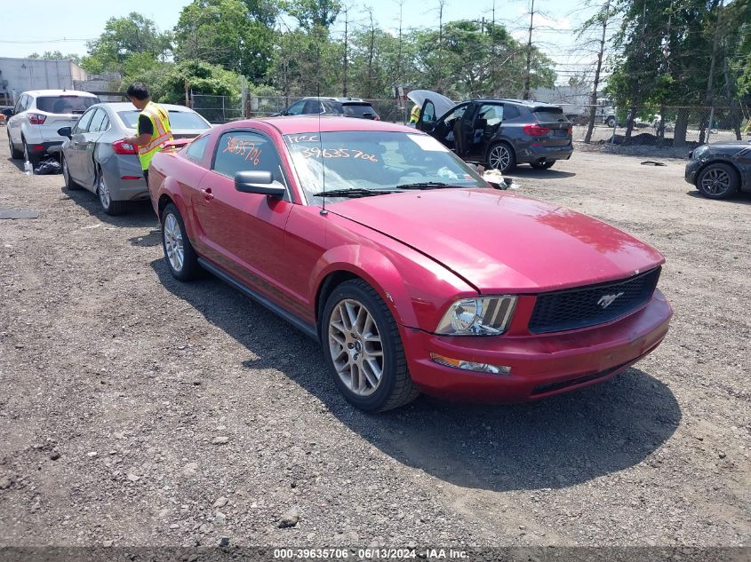 1ZVFT80N055162049 | 2005 FORD MUSTANG