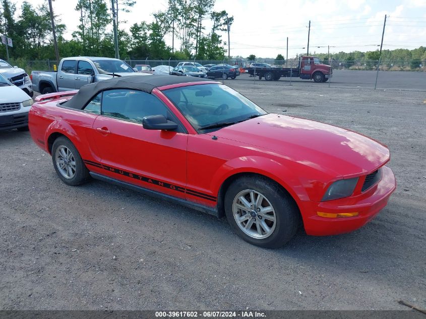 1ZVFT84N265149699 | 2006 FORD MUSTANG