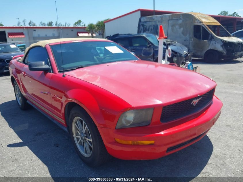 1ZVFT84NX55171190 | 2005 FORD MUSTANG