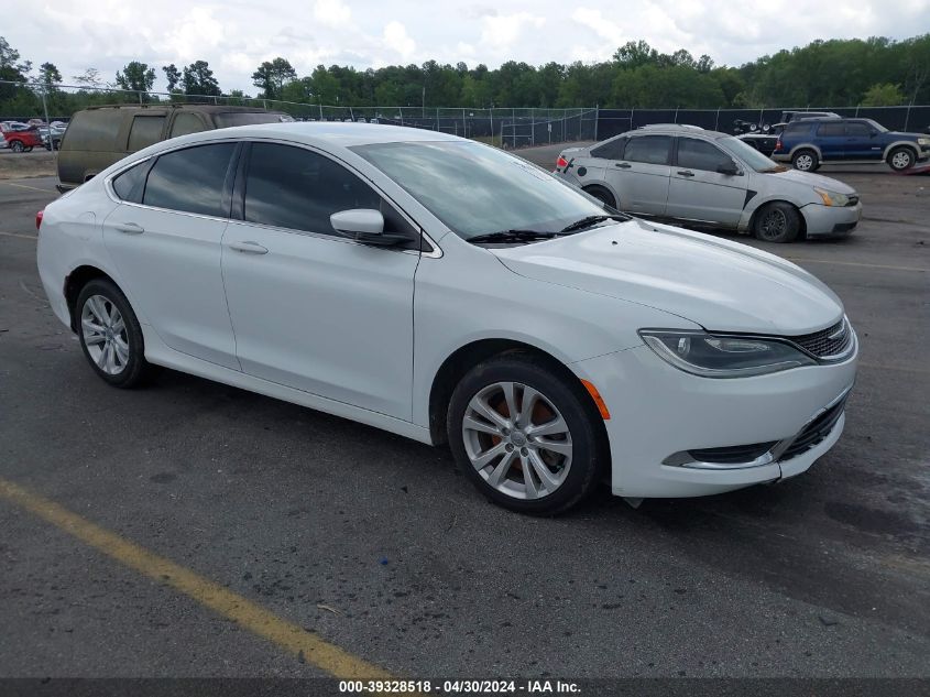 1c3cccab7fn744846 | 2015 CHRYSLER 200