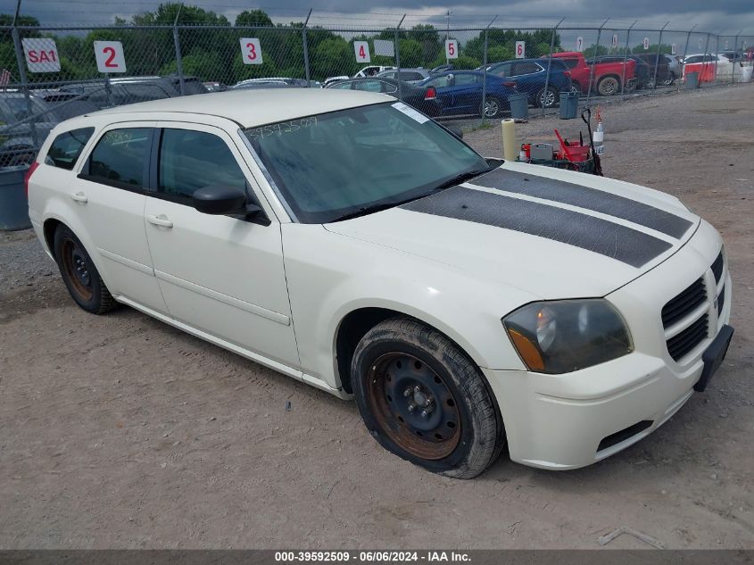 2D8FV48T95H567118 | 2005 DODGE MAGNUM