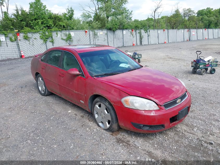 2G1WD58C489138645 | 2008 CHEVROLET IMPALA