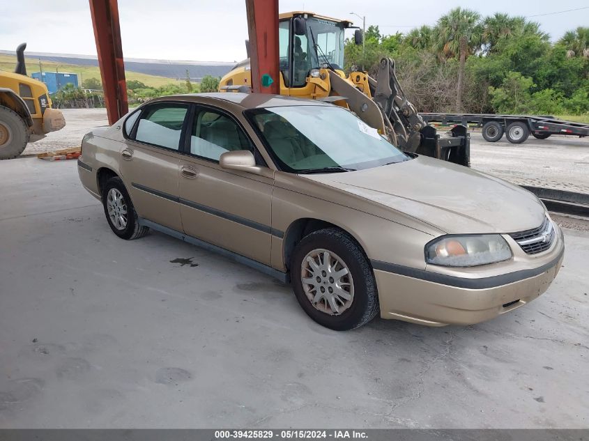 2G1WF52E259359371 | 2005 CHEVROLET IMPALA