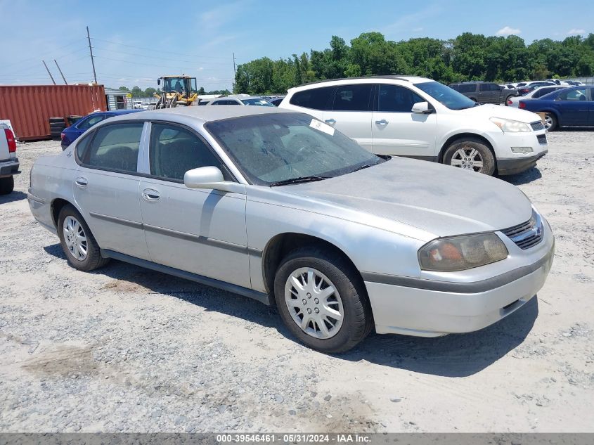 2G1WF52E319331556 | 2001 CHEVROLET IMPALA