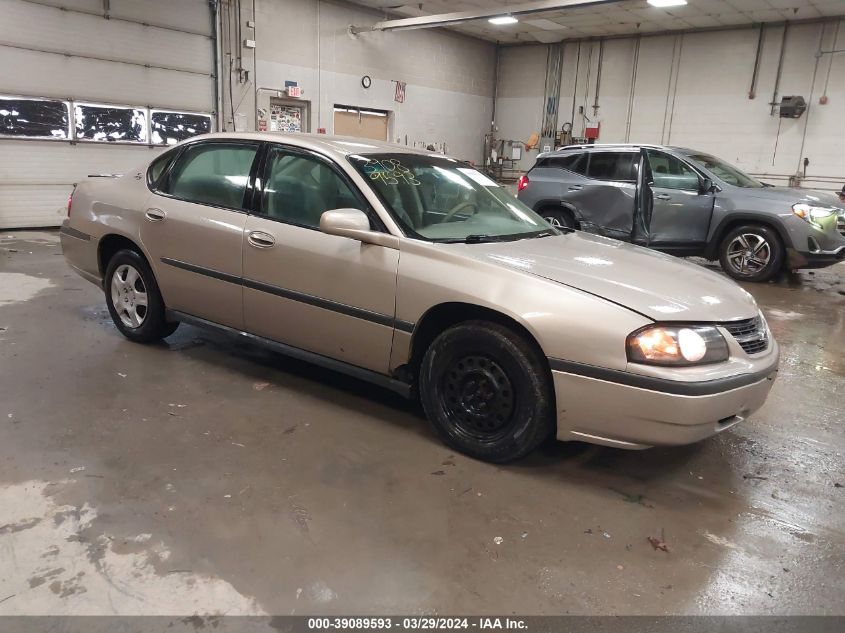 2G1WF52E839303531 | 2003 CHEVROLET IMPALA