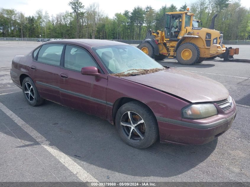 2G1WF55E249256252 | 2004 CHEVROLET IMPALA