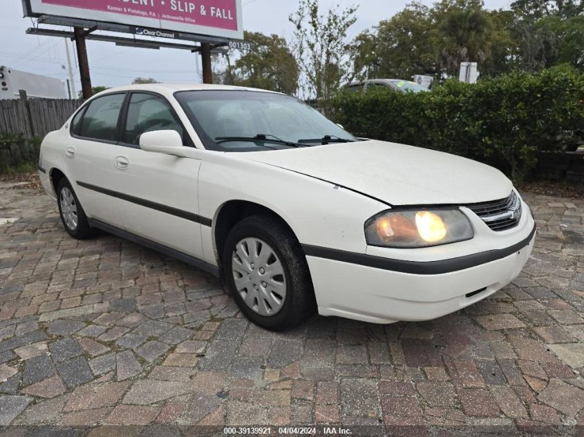 2G1WF55K959216337 | 2005 CHEVROLET IMPALA