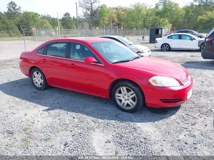 2G1WG5E31C1265307 | 2012 CHEVROLET IMPALA