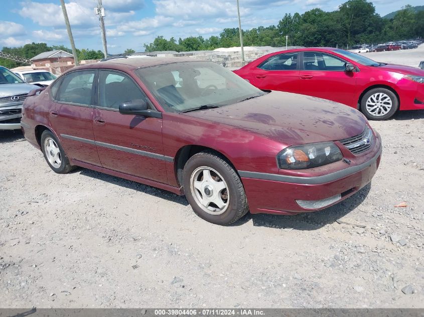 2G1WH55K629336229 | 2002 CHEVROLET IMPALA