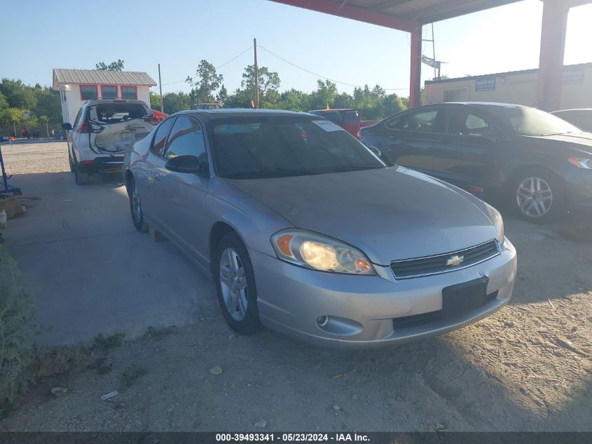 2G1WN161169213953 | 2006 CHEVROLET MONTE CARLO