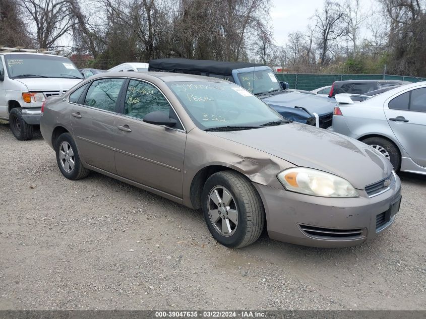 2G1WT58K069117315 | 2006 CHEVROLET IMPALA