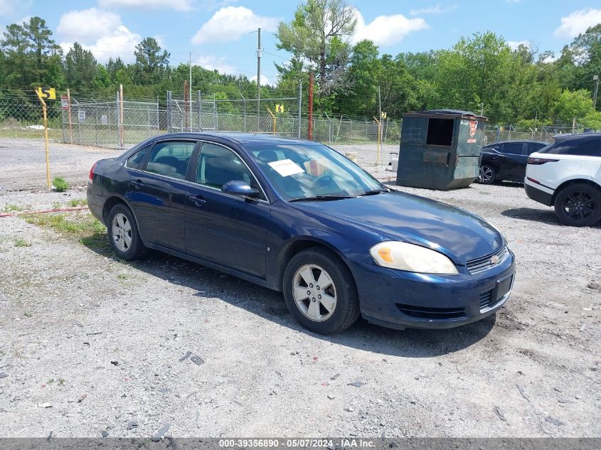 2G1WT58K679308366 | 2007 CHEVROLET IMPALA