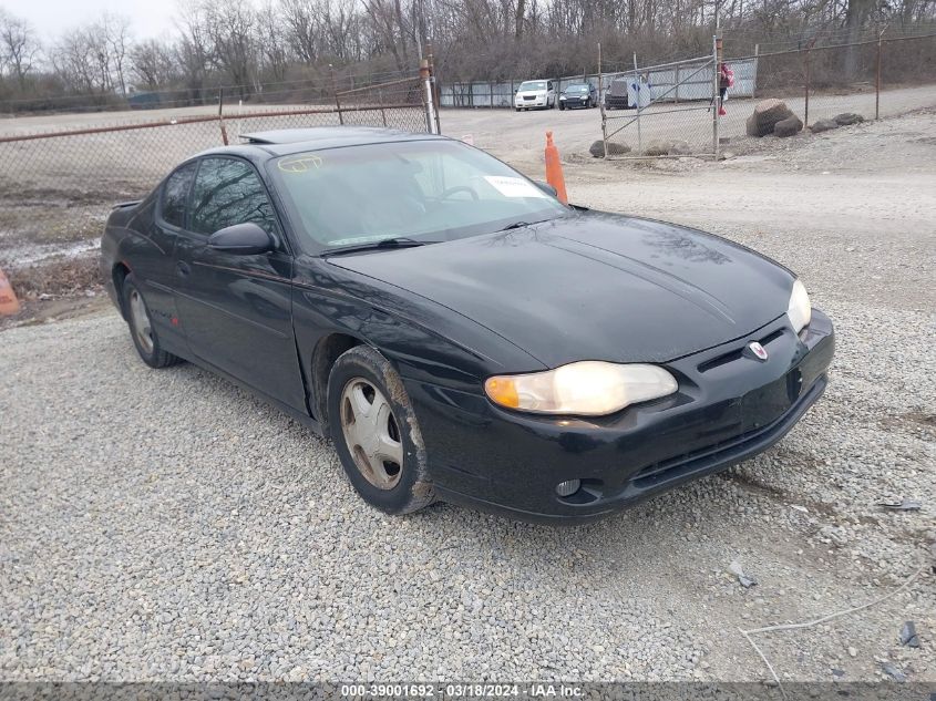 2G1WX15K929155380 | 2002 CHEVROLET MONTE CARLO