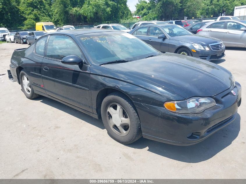 2G1WX15KX39150125 | 2003 CHEVROLET MONTE CARLO