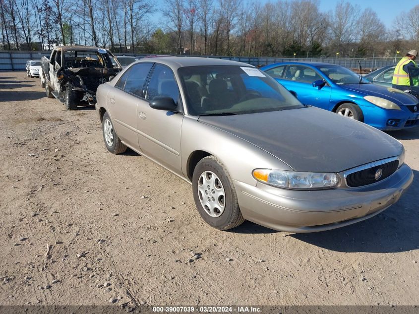 2G4WS52J531243329 | 2003 BUICK CENTURY