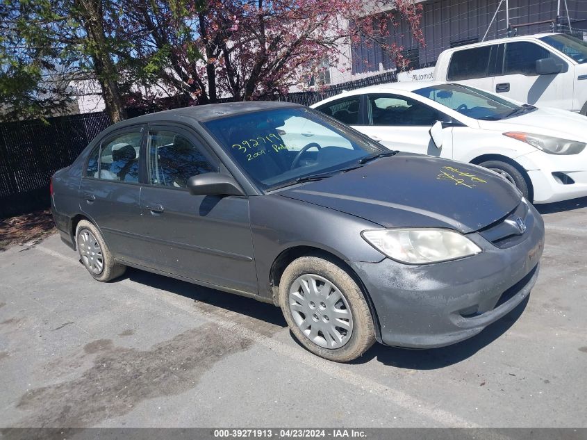 2HGES15504H644997 | 2004 HONDA CIVIC