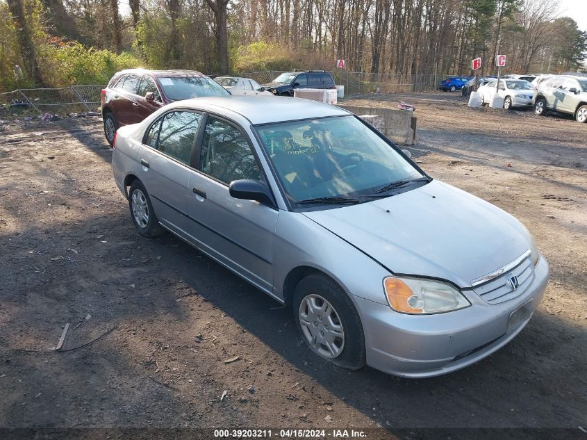2HGES16241H594735 | 2001 HONDA CIVIC
