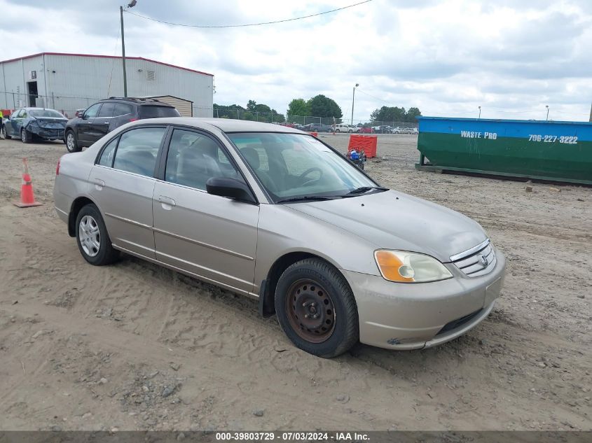 2HGES16552H533177 | 2002 HONDA CIVIC