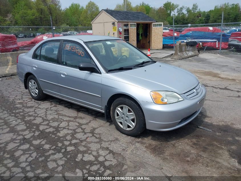 2HGES16563H599075 | 2003 HONDA CIVIC